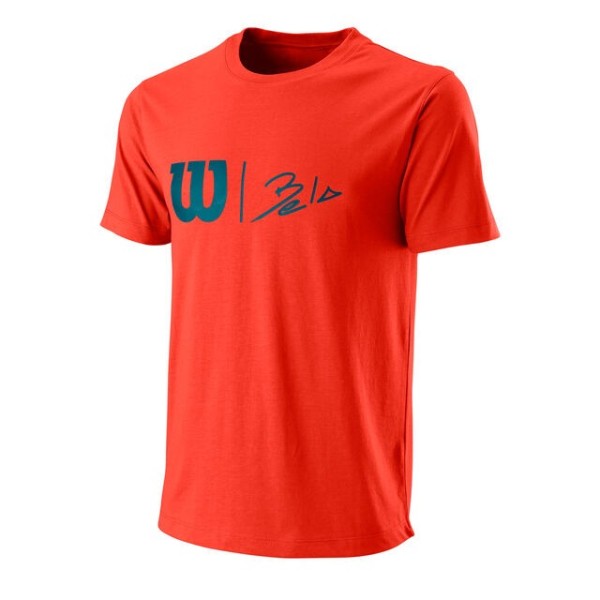 WILSON BELA HYPE TECH TEE NARANJA