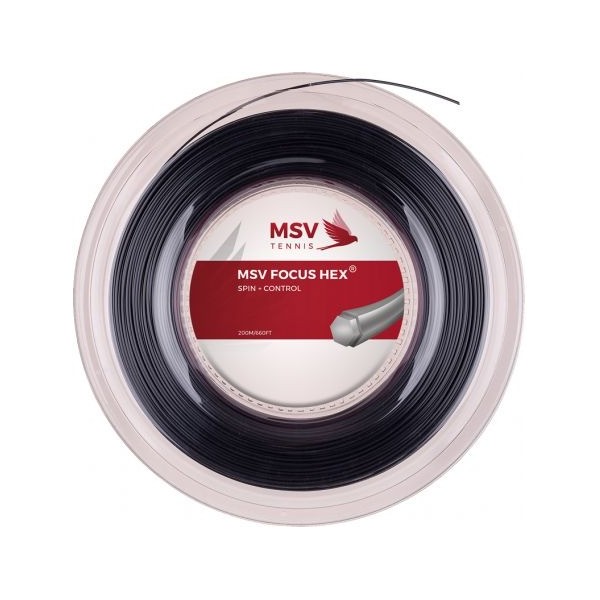 MSV FOCUS HEX SOFT 200M  1.23 BLACK