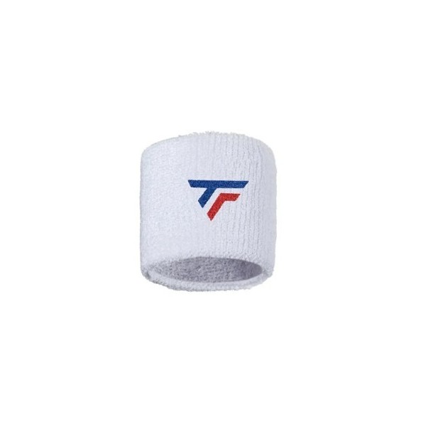 TECNIFIBRE WRISTBANDS WHITE