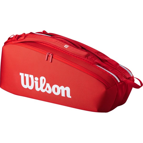 TENIS RAQUETERO  WILSON SUPER TOUR WILSON RED 6PK 2025 RED
