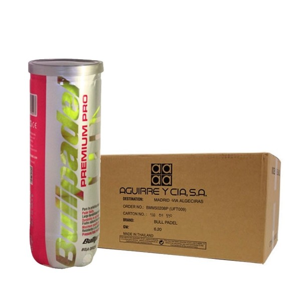 CAJA DE BOLAS  BULLPADEL PREMIUM PRO