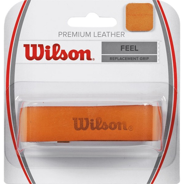 TENIS ACCESORIOS GRIP WILSON LEATHER GRIP BROWN