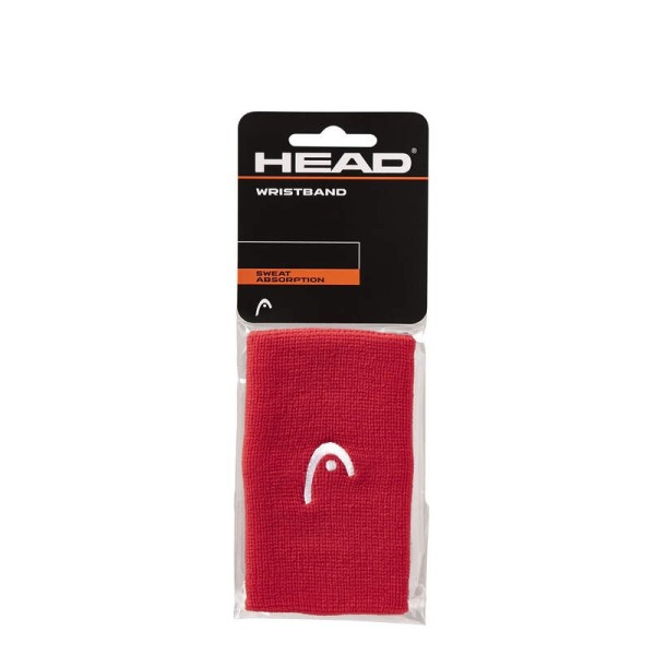 PADEL COMPLEMENTOS MUÑEQUERAS HEAD WRISTBAND 5" RED