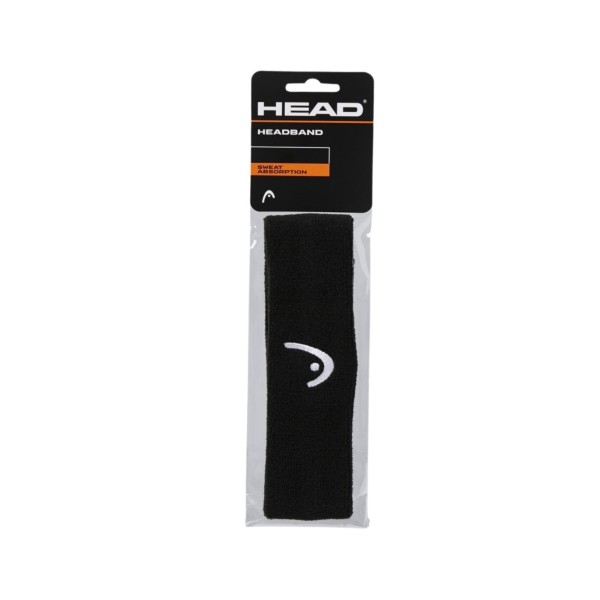 TENIS ROPA HOMBRE  HEAD COMPLEMENTO HEADBAND BLACK