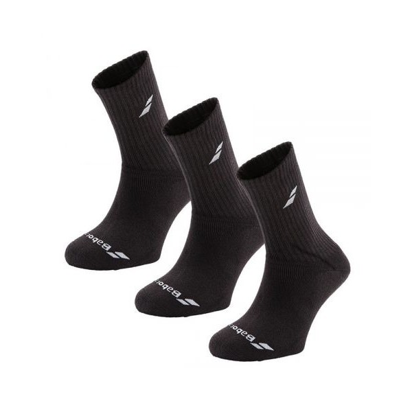  CALCETINES BABOLAT NEGRO 3 PACK