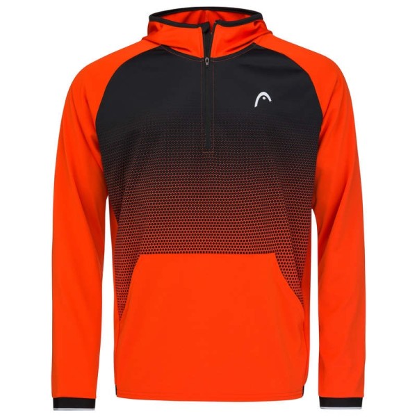 HEAD TOPSPIN HOODIE BOYS TANGERINE PRINT