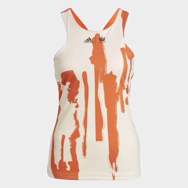 CONJUNTO ADIDAS TIRANTES NY Y-TANK ECRU