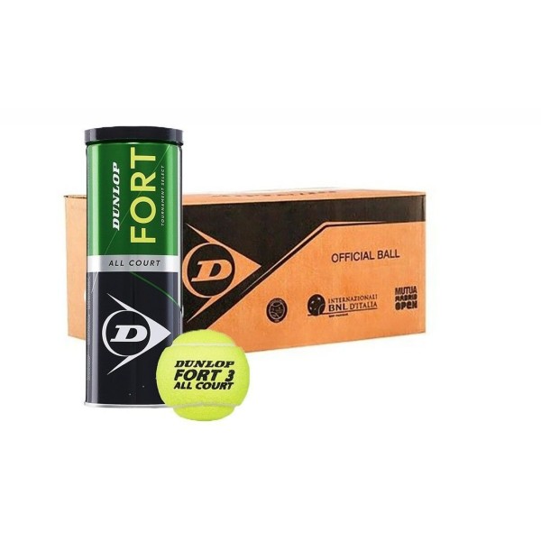 CAJA BOLAS  DUNLOP FORT ALL COURT X3
